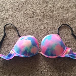 New Tie dye super push up bra from Pink